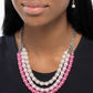 Promising Promenade - Pink - Paparazzi Necklace Image