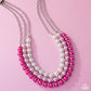 Promising Promenade - Pink - Paparazzi Necklace Image