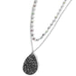 Druzy Delight - Silver - Paparazzi Necklace Image