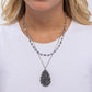 Druzy Delight - Silver - Paparazzi Necklace Image