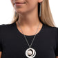 Lunar Month - White - Paparazzi Necklace Image