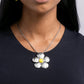 Tasteful Texture - Yellow - Paparazzi Necklace Image