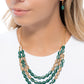 Playful Passage - Green - Paparazzi Necklace Image