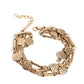 Coachella Construction - Gold - Paparazzi Bracelet Image