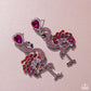 Paparazzi Earring ~ Flamingo Freestyle - Pink