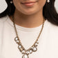 Pearly Pact - Complete Look - Brass - Paparazzi Product Image