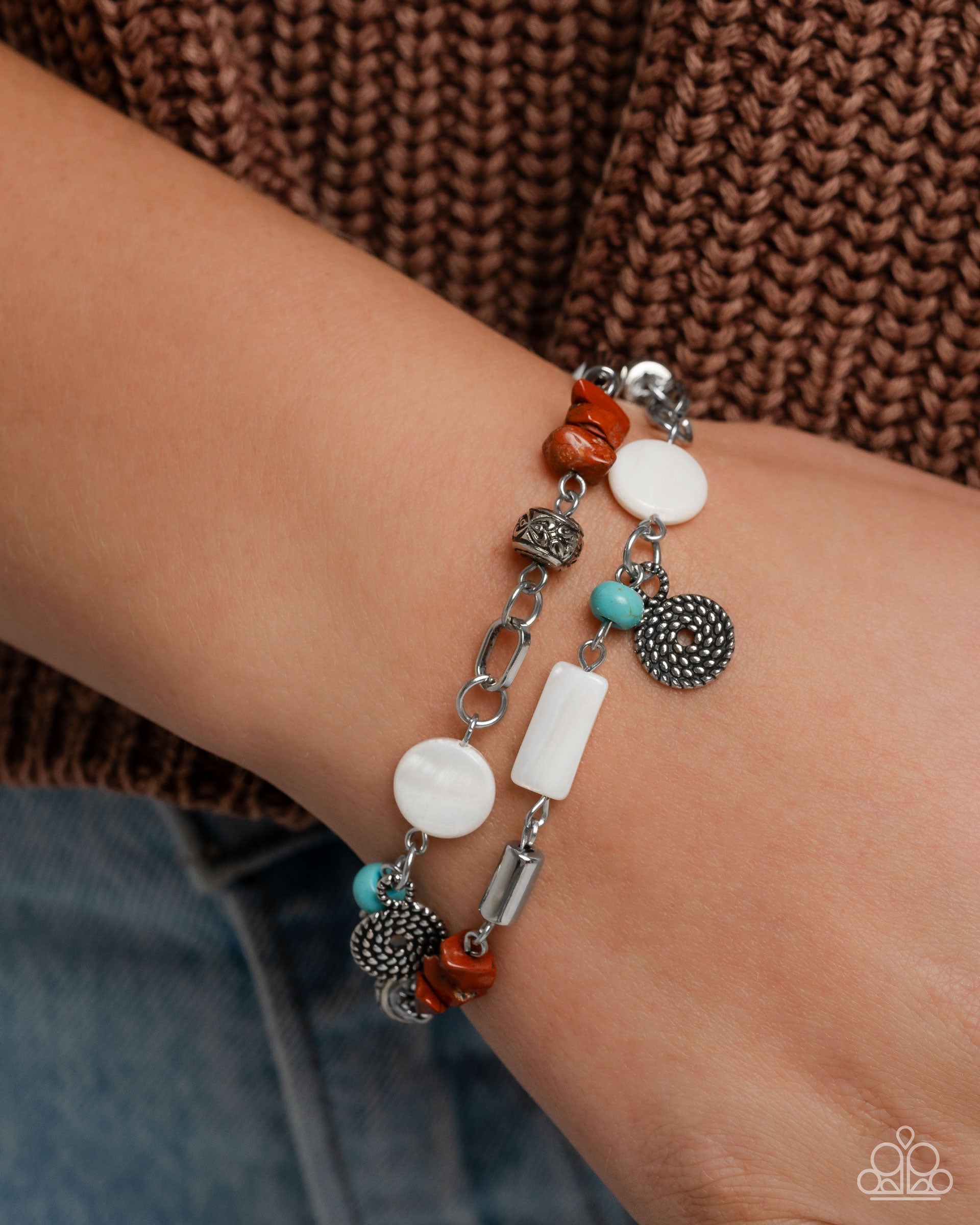 Sentimental Serenity - Complete Look - Red - Paparazzi Product Image