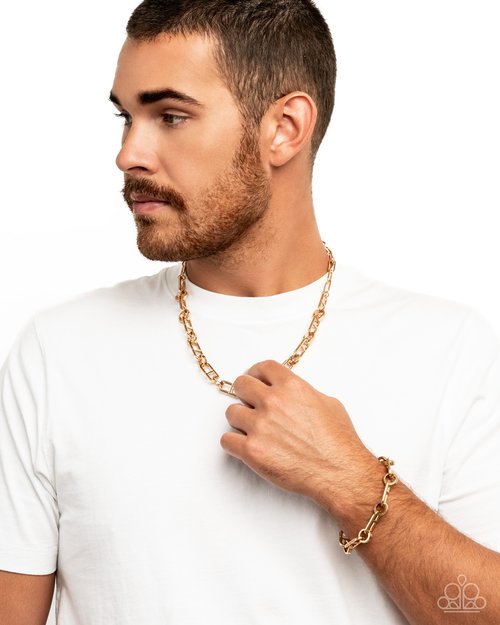 WHEEL Life - Complete Look - Gold - Paparazzi Product Image