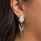 Timeless Tulip - White - Paparazzi Earring Image