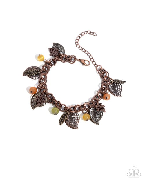 Autumn Equinox - Copper - Paparazzi Bracelet Image