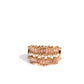Preppy Pearls - Gold - Paparazzi Ring Image