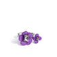 Delicate Duo - Purple - Paparazzi Ring Image
