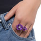 Delicate Duo - Purple - Paparazzi Ring Image