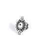 Hot Off The FINESSE - White - Paparazzi Ring Image