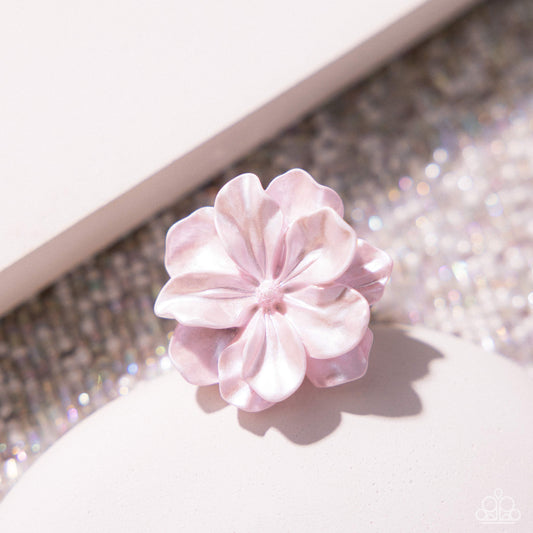Floral Flex - Pink - Paparazzi Ring Image