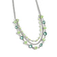 Charismatic Cascade - Green - Paparazzi Necklace Image