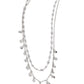 Layered Limit - White - Paparazzi Necklace Image