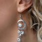 Perfect Paradigm - White - Paparazzi Earring Image