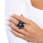 Showstopping Pearls - Blue - Paparazzi Ring Image