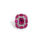 Follow Suit - Pink - Paparazzi Ring Image