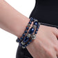 Smooth Stacks - Blue - Paparazzi Bracelet Image