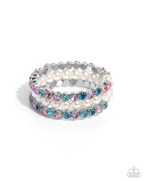 Grandiose Glitz - Paparazzi Bracelet Image