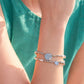Refreshing Rumba - White - Paparazzi Bracelet Image