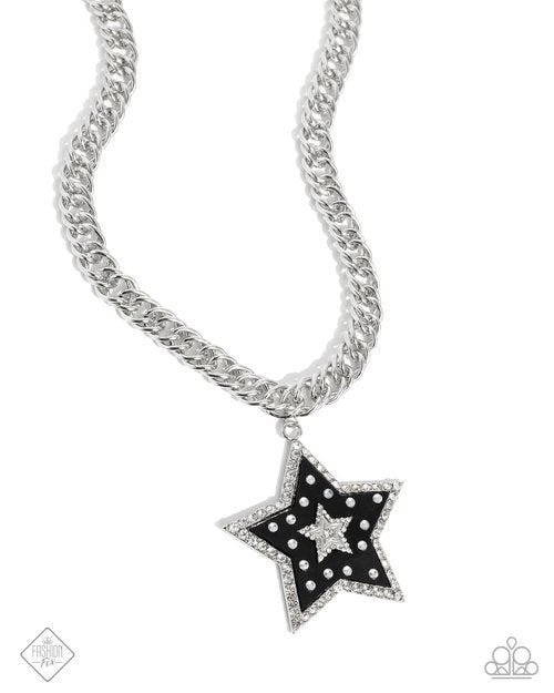 Cosmic Chic - Black - Paparazzi Necklace Image