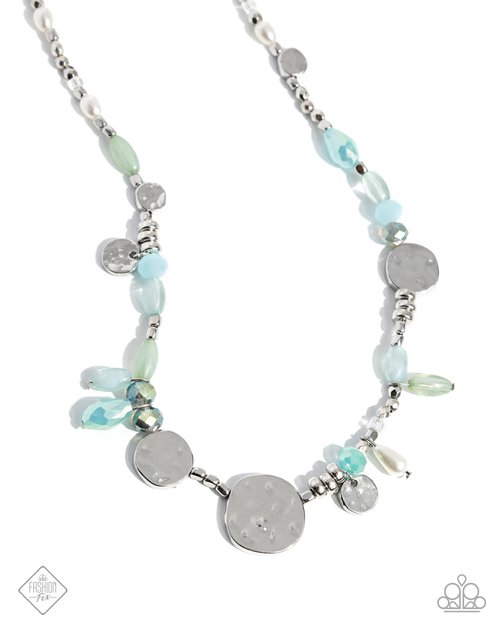 Refreshing Riot - Blue - Paparazzi Necklace Image