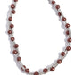 Pearl Pace - Brown - Paparazzi Necklace Image