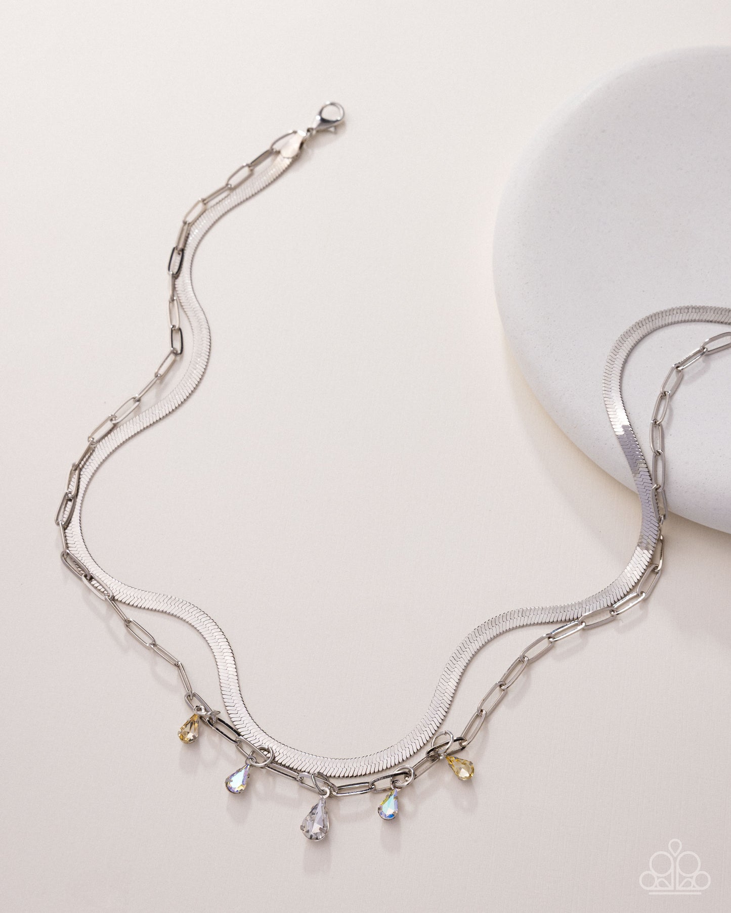 Suave Shimmy - Yellow - Paparazzi Necklace Image