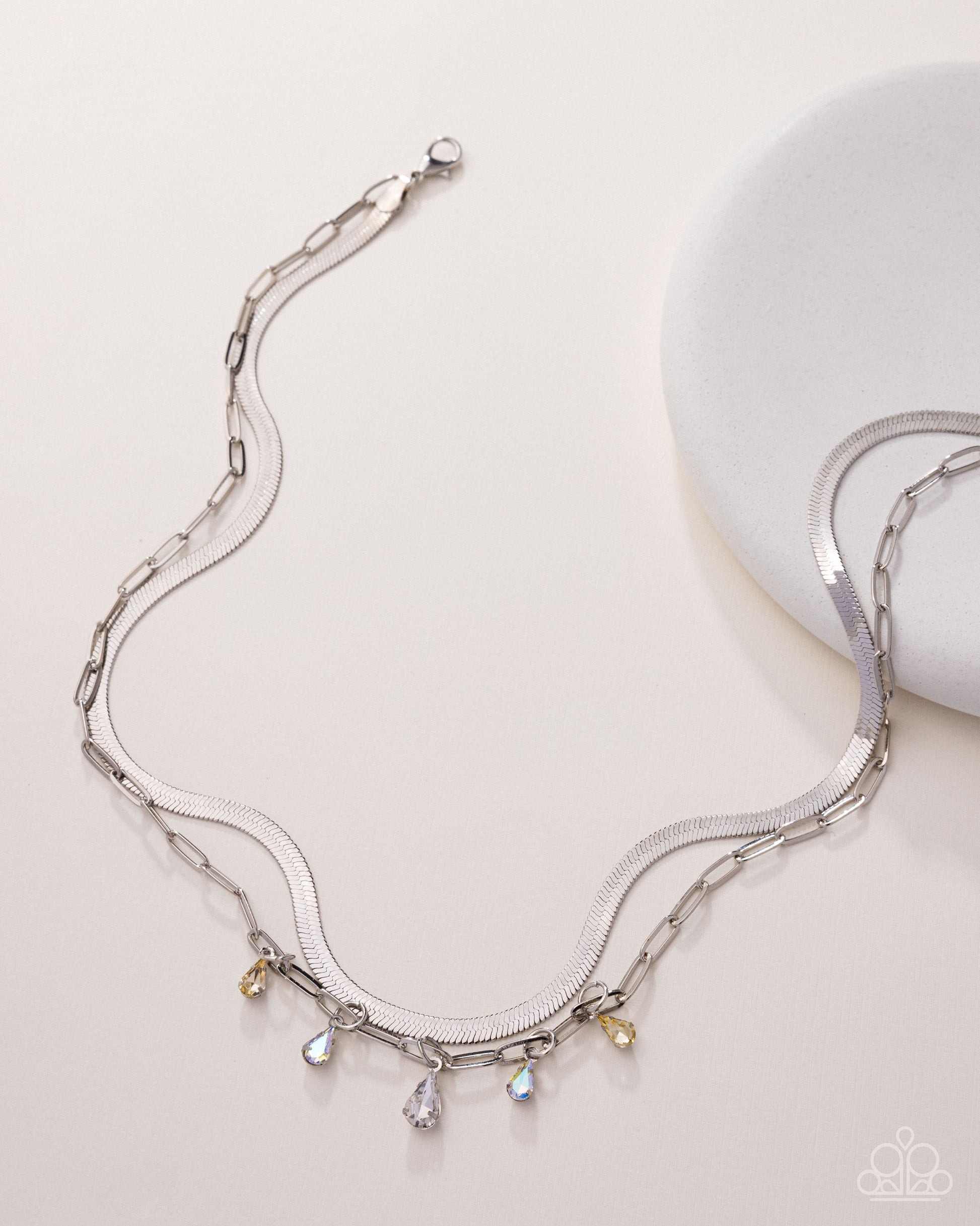 Suave Shimmy - Yellow - Paparazzi Necklace Image