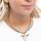 Timeless Texan - Blue - Paparazzi Necklace Image