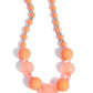 Suddenly Slanted - Orange - Paparazzi Necklace Image