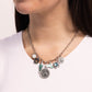 Mismatched Mystery - Green - Paparazzi Necklace Image