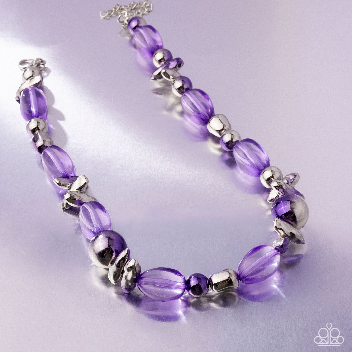 Mutual Mirage - Purple - Paparazzi Necklace Image