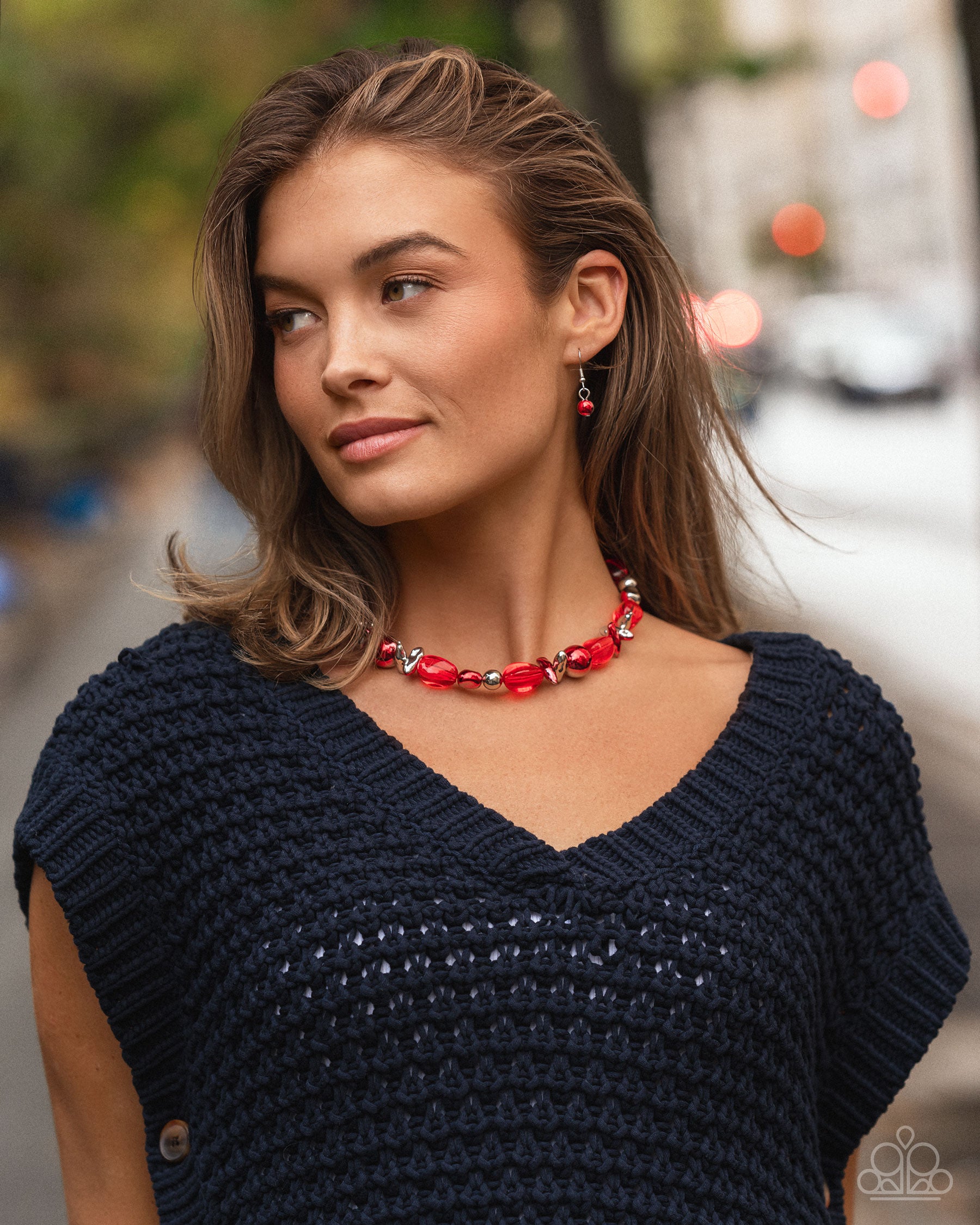 Mutual Mirage - Red - Paparazzi Necklace Image