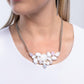 Shimmery Supply - White - Paparazzi Necklace Image