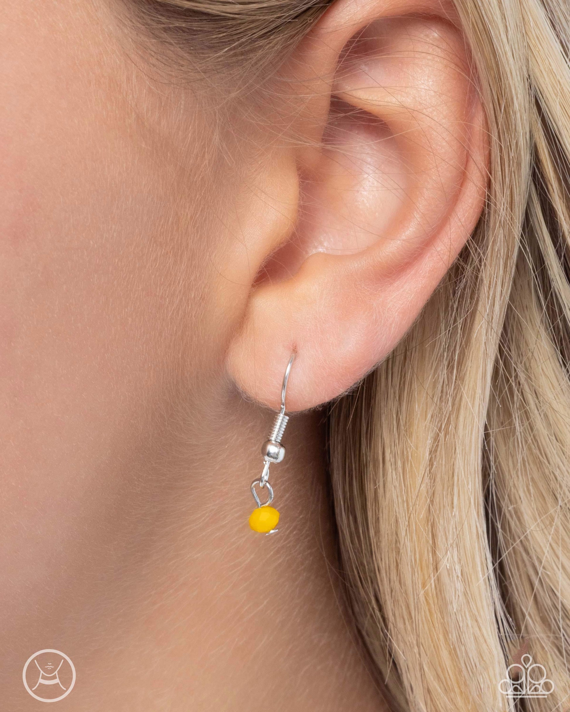 Sweetheart Sequel - Yellow - Paparazzi Necklace Image