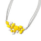 Shimmery Supply - Yellow - Paparazzi Necklace Image