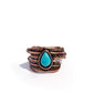 Feathered Feature - Copper - Paparazzi Ring Image