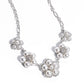 Cordially Chic - White - Paparazzi Necklace Image