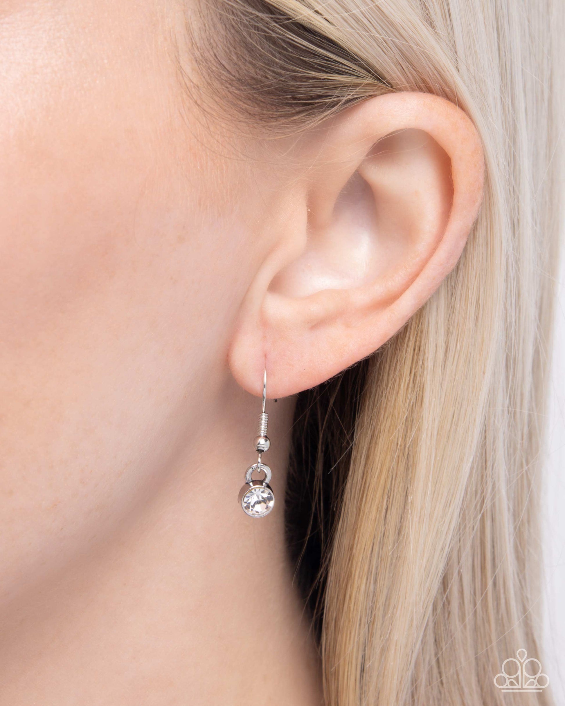 Poodle Pizzazz - White - Paparazzi Necklace Image