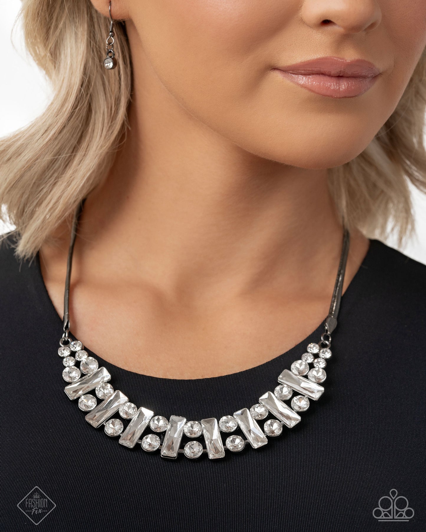 Adorably Assertive - Black - Paparazzi Necklace Image
