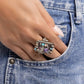 Princess Pattern - Brass - Paparazzi Ring Image