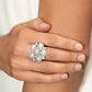 Friendly Flair - White - Paparazzi Ring Image