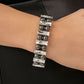 Assertive Admiration - Black - Paparazzi Bracelet Image