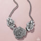 Paparazzi Necklace ~ Bouquet Beacon - White