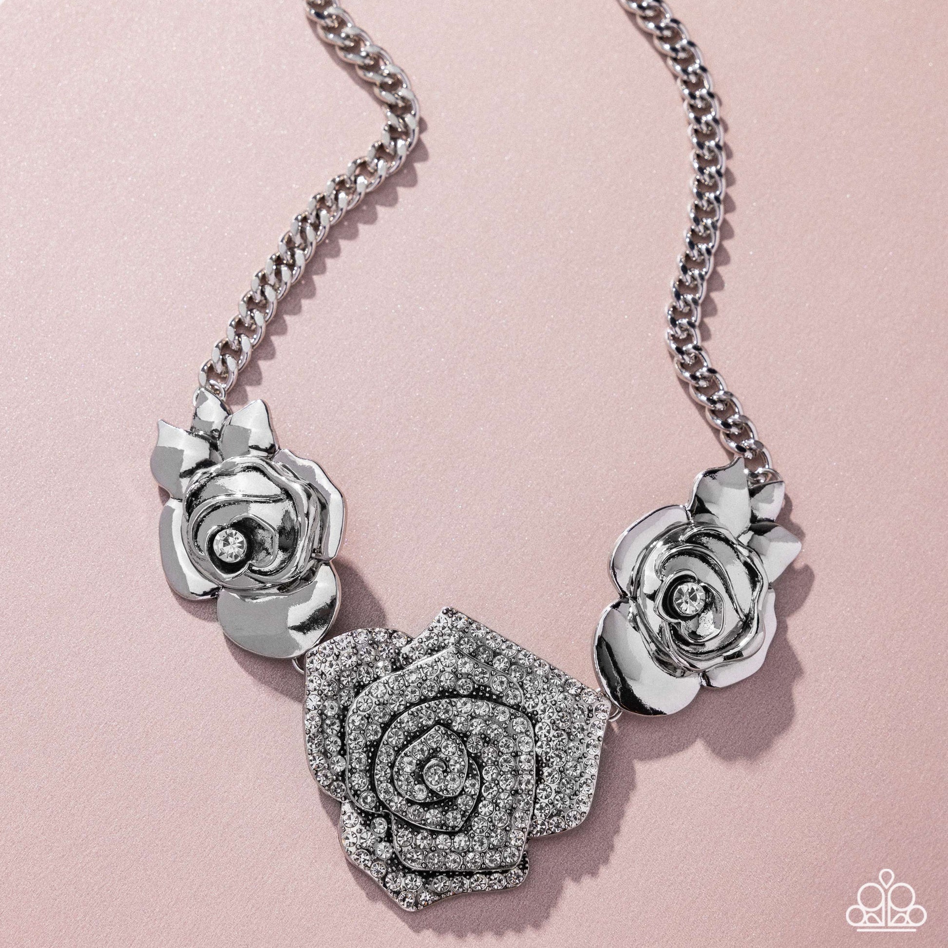 Paparazzi Necklace ~ Bouquet Beacon - White – Paparazzi Jewelry ...