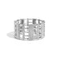 Vertical Vanity - White - Paparazzi Bracelet Image